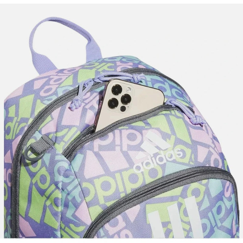 Adidas Young BTS Creator 2 Backpack School Adidas Multi Collage Light Purple