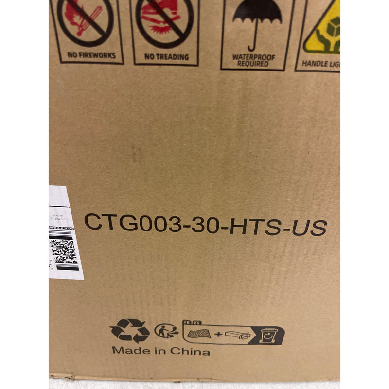 KASLANDI Solid Wood Nightstand with 2 Drawers & 2 Tier Shelf - Brown with Legs