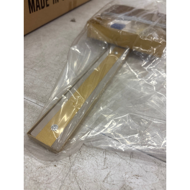 Flush Mount LED Wall Sconce 23.5" CraftThink Gold Bar, Wall Lights, Modern