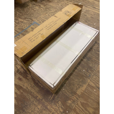 Tribesigns 43" Conference Table, Wood Square Meeting Table Dining Table - Brown