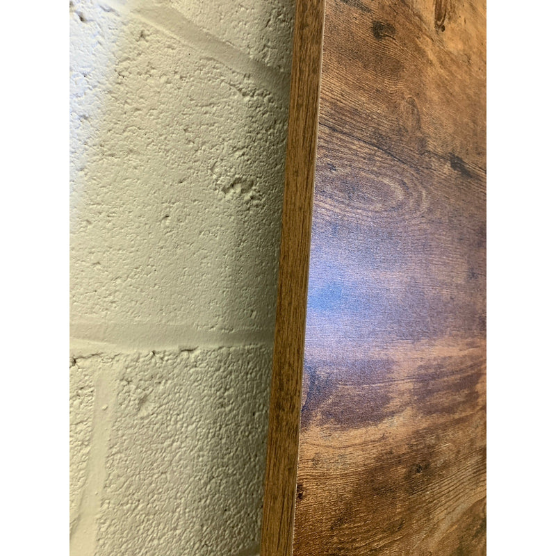 Flexispot Desk Top Only No Frame , Rustic Wood, 48" x 20" w Rounded Corners