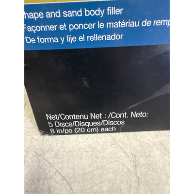 PACK-OF-5 3M Sanding Disc with Stikit Attachment, 31549, 80 Grit, 8" Disc