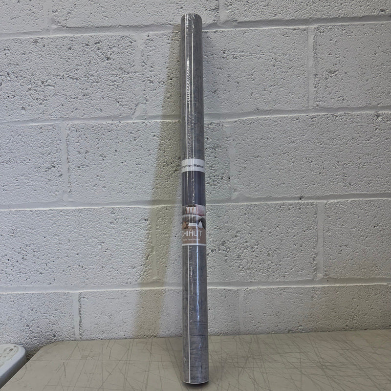 CHIHUT Gray Concrete Contact Paper, Matte Peel and Stick Wallpaper, 30"x118"