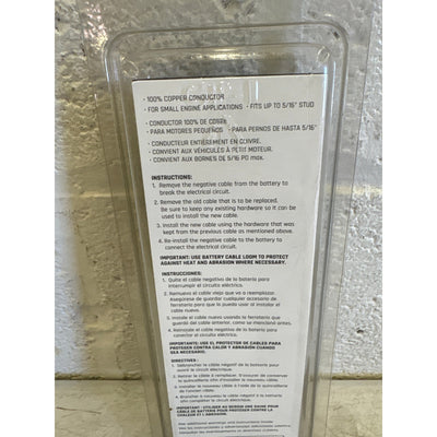 DieHard Battery Cable Switch to Starter, 49" Long, 6 Gauge Positive or Negative