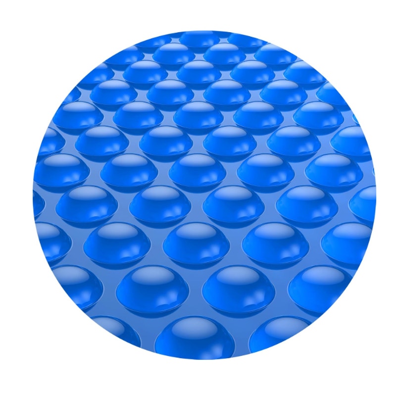 BigXwell Solar Pool Cover, 12Mil Round 12 Foot for Above-Ground & In-Ground Pool