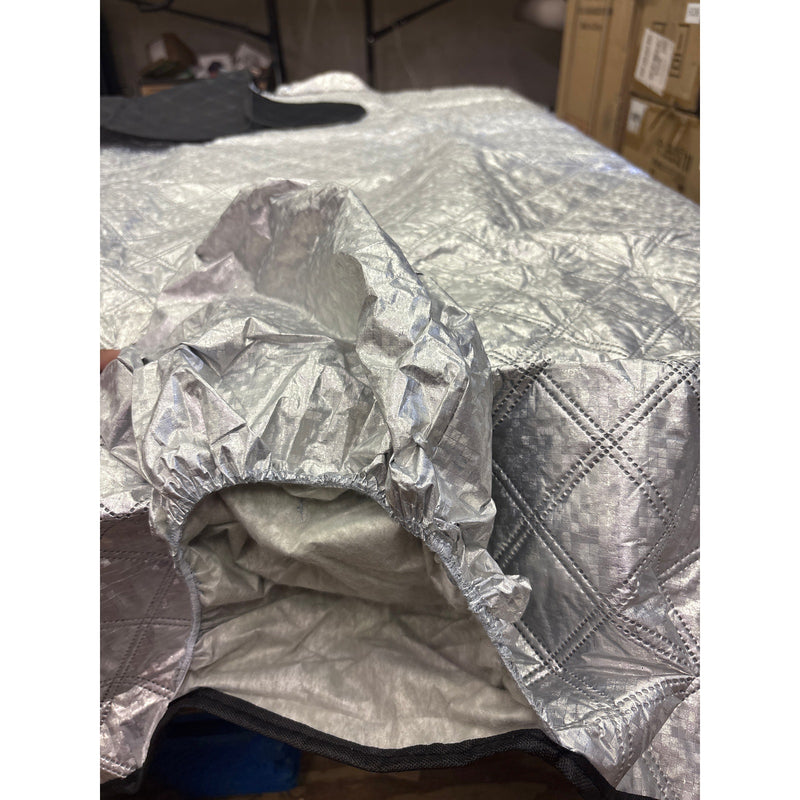Universal Windshield Snow Cover for Ice, UV, Frost, & Mirror Protector 58" x 46"