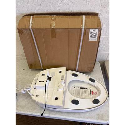 Bidet Toilet Seat, Elongated, Smart Toilet, Seat Warmer, with Remote - White
