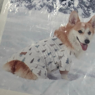 Koolaburra by UGG Pet Jayla Pajama Shirt for Dog 20-21" Collar Tree Design - XL