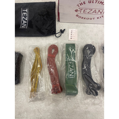 Pull Up Handles & Pull Up Assist Resistance Band Set for Exercise & Workout