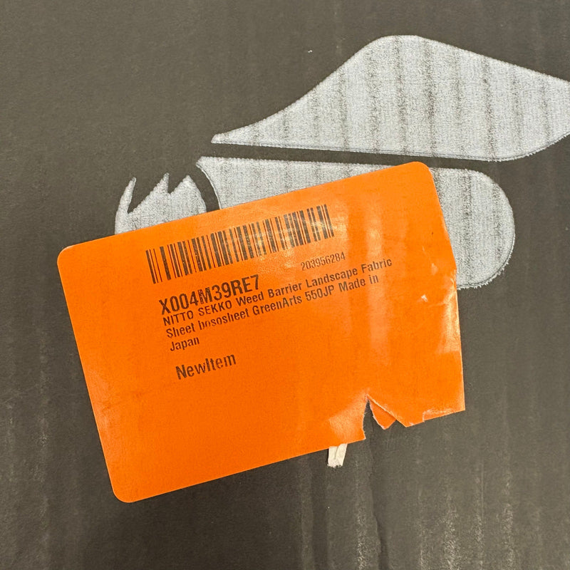 Nitto Sekko Weed Control Sheet, 550JP, 3.3 x 166.4 ft Durability 19 - 23 Years