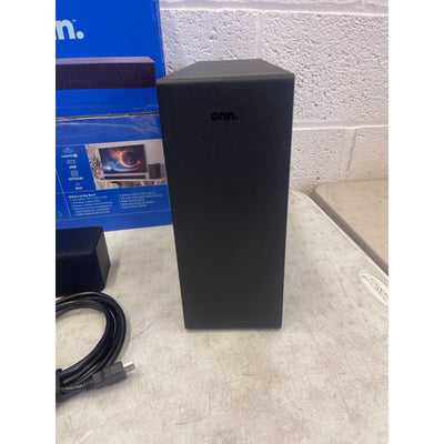 Onn. 32" 2.1 Soundbar w 2 Speakers & Wireless Subwoofer, Bluetooth, 480W, Read