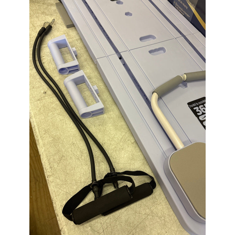 SOseau 4in1 Multifunctional Pilates Fitness Board Foldable Built in Timer Purple