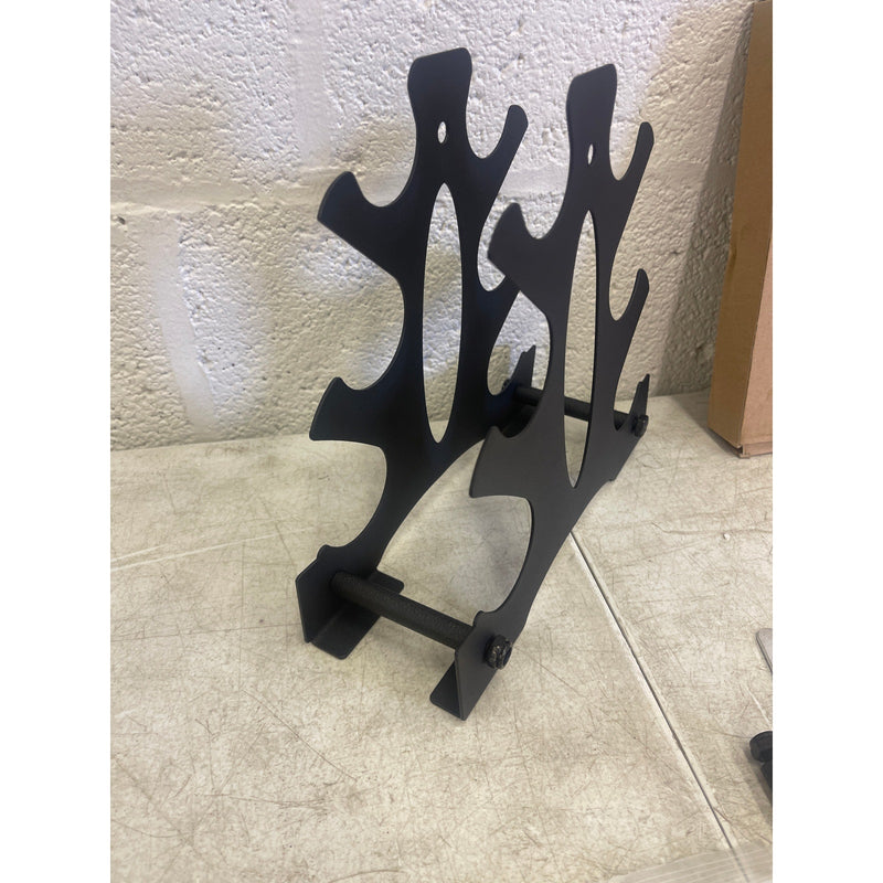 3-Tier Metal Dumbbell Rack, Barbell Rack Hand Weight Stand for Home Fitness Gym