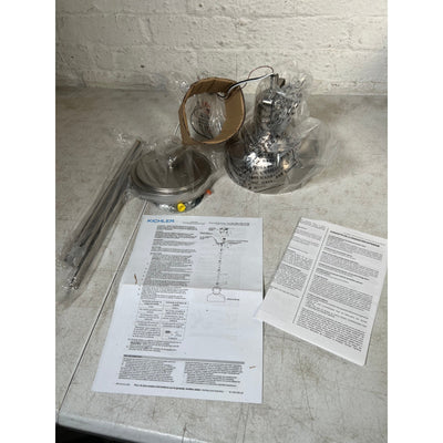 Kichler Lighting One Light Mini Pendant, Brushed Nickel, 10W 45"x7"x12" LED