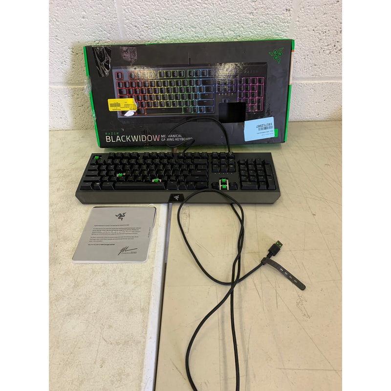 Razer BlackWidow Wired Mechanical Gaming Keyboard for PC Chroma, Missing Keys