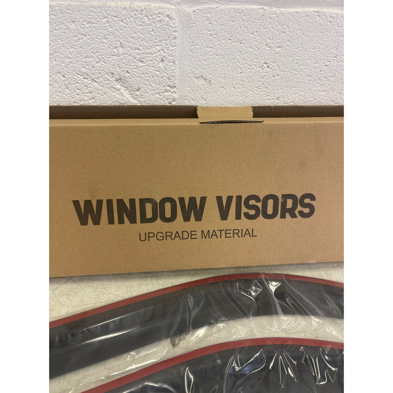 YQAUTEC Window Rain Guards Shield X00465D783 SEE DETAILS FOR COMPATIBLE CARS