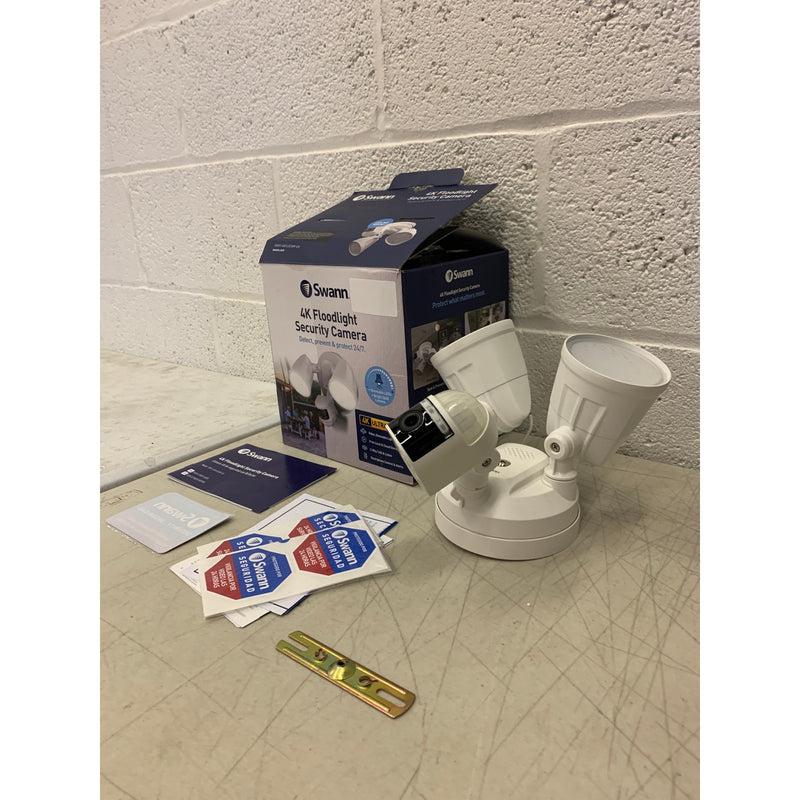 Swann Wi-Fi 4K UHD Security Camera, Surveillance Camera, Dual Floodlight