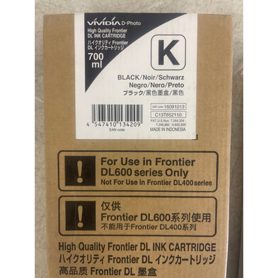 SEALED FujiFilm 16091013 Black Ink 700ml C13T652110