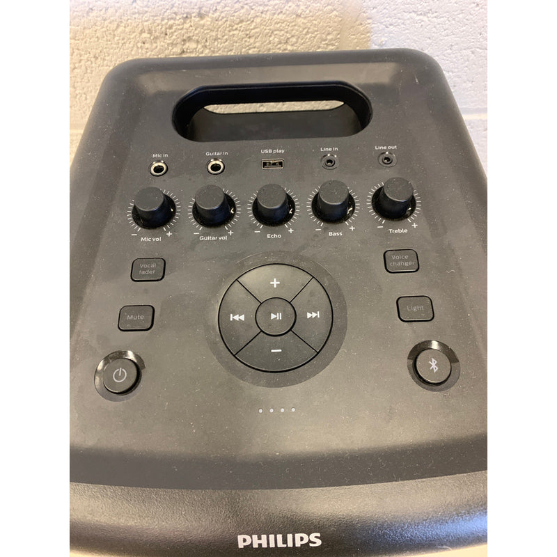 PHILIPS Bluetooth Party Speaker with Deep bass & Lights X3206 Speaker Only