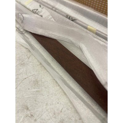 Samsung - 50” The Frame Customizable Bezel - Modern Brown - VG-SCFA50BWBZA