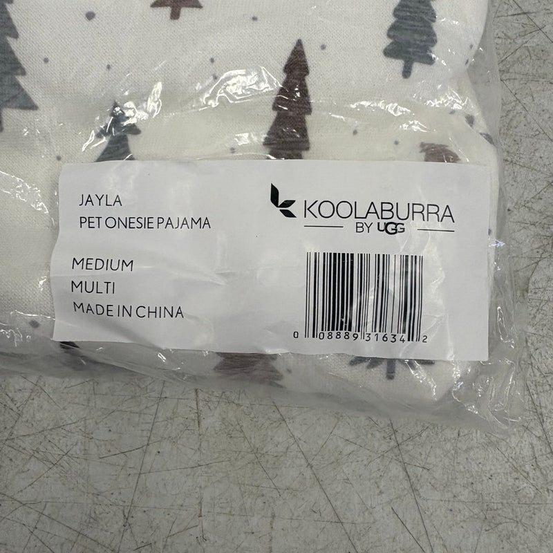 Koolaburra UGG Pet Jayla Pajama Shirt for Dog 15-16" Collar, Tree Design, Medium