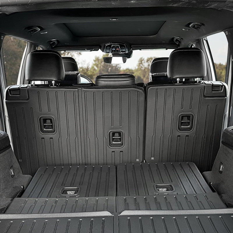 CARESA Seat Back Cover for 2021-24 Jeep Grand Cherokee L Accessories 7 Passenger