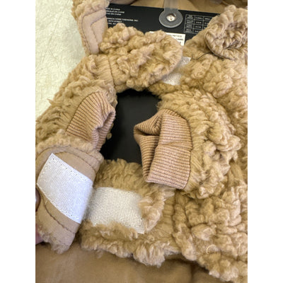UGG Classic Sherpa Pet PJ's, Hook & Loop Straps, Soft & Cozy, Tan Xtra Small