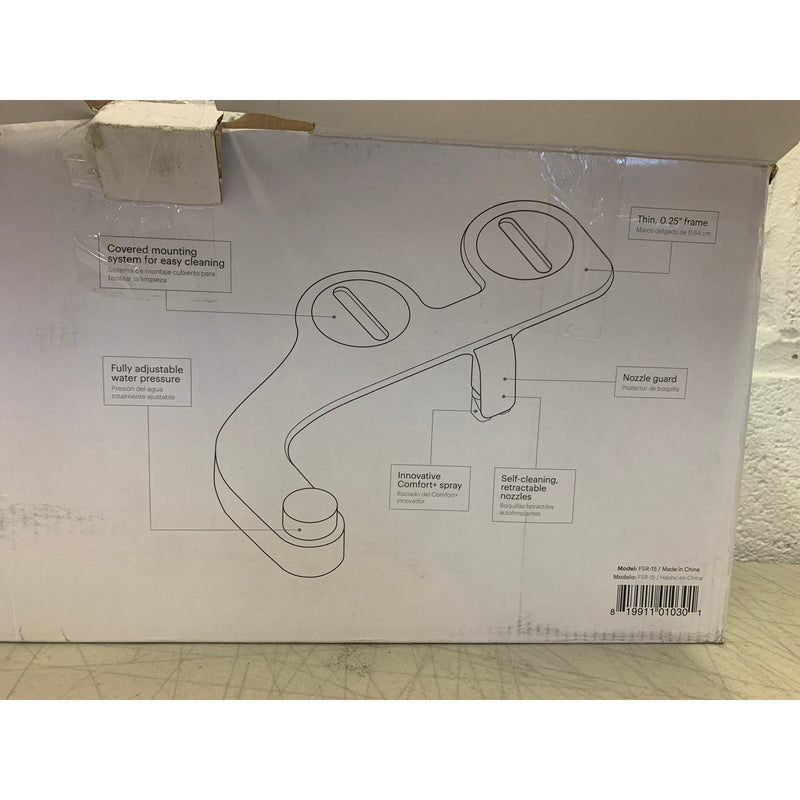 Brondell FreshSpa Comfort+ Ambient Temperature Non-Electric Bidet Attachment