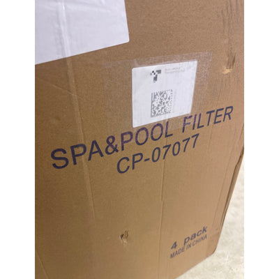 4-PACK Cryspool 07077 Filter 4X105 Sq. Ft Pool Filter Cartridge, CP-07077