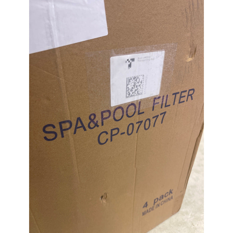 4-PACK Cryspool 07077 Filter 4X105 Sq. Ft Pool Filter Cartridge, CP-07077