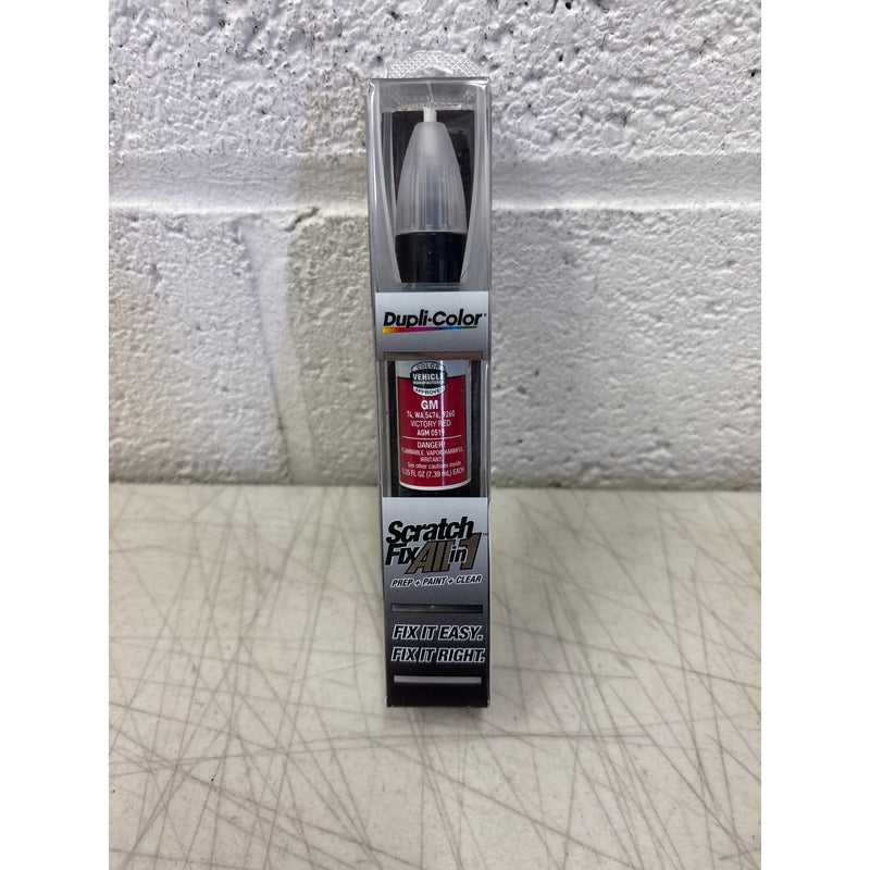 Duplicolor All-in-1 Touch Up Paint Pen Victory Red GM 74 WA5476, 74 WA9260