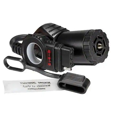 Hopkins 47348 Endurance Easy Pull LED Test 7 Blade to 4 Flat Flex Towing Adapter