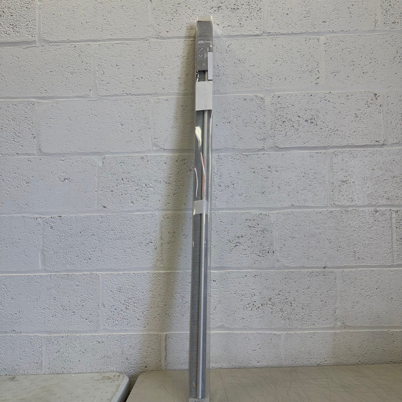 HOMEBOX 100% Blackout Roller Shade Striped Jacquard Blinds 43"x72" - Grey