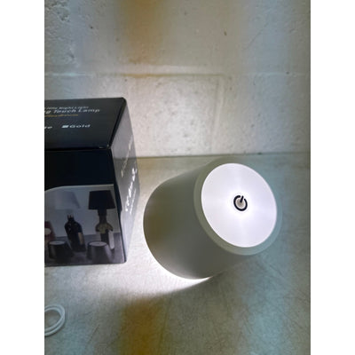LED Wine Bottle Lamp 3-Color Wireless Bottle Table Touch Control - White