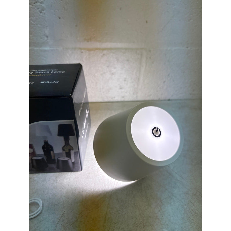 LED Wine Bottle Lamp 3-Color Wireless Bottle Table Touch Control - White