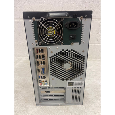 FOR PARTS ONLY LAM Computer Tower with Disc Drive Headphone Jack USB Ports