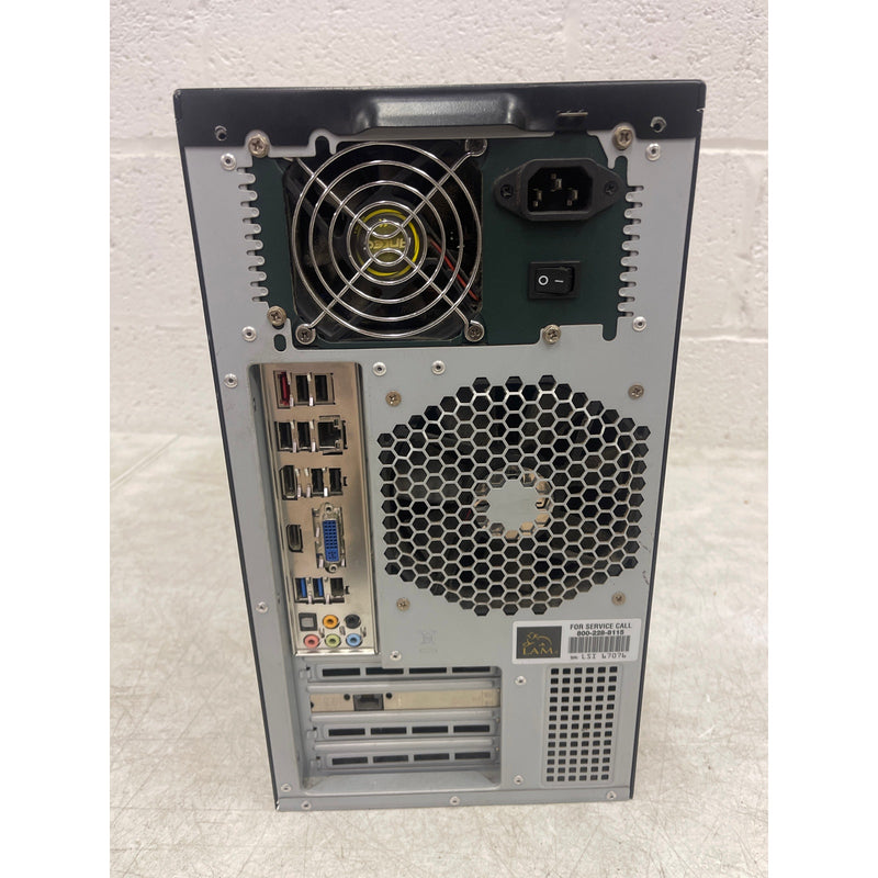 FOR PARTS ONLY LAM Computer Tower with Disc Drive Headphone Jack USB Ports