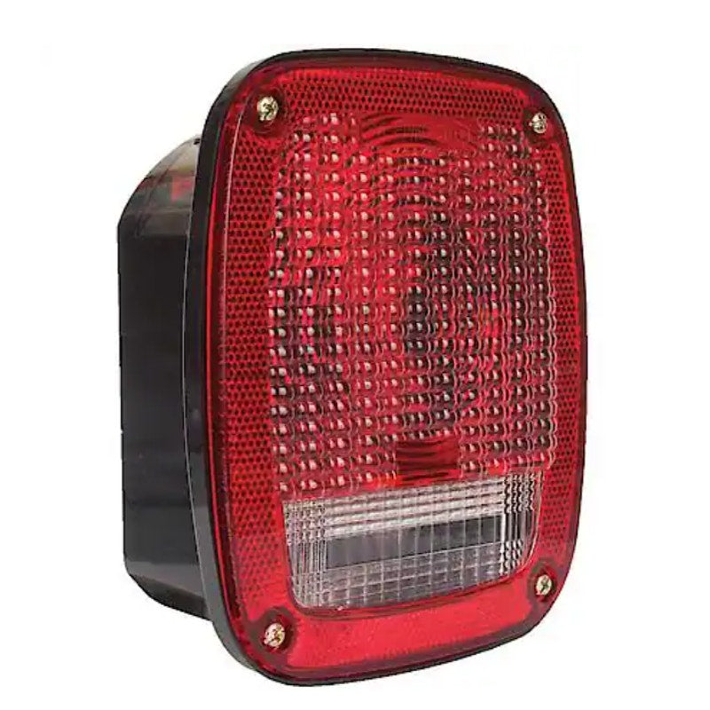 Optronics Oblong, Red, Combination Tail Light, Stud Mount, Hard Wired Connection