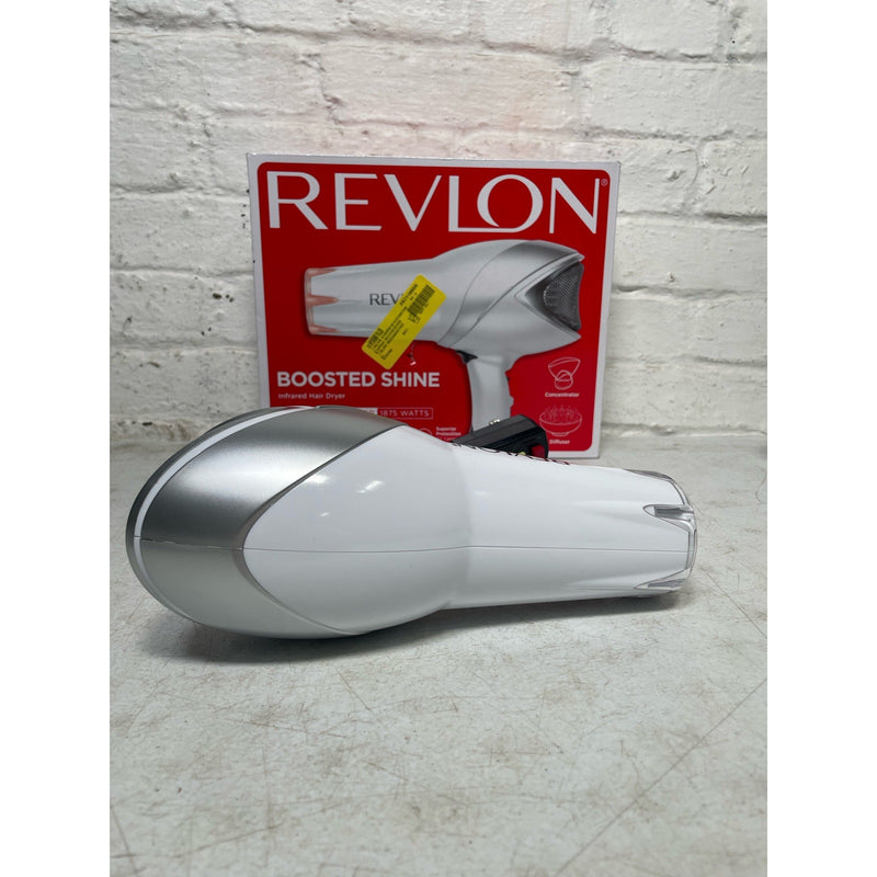 Revlon 1875W Damage Protection Infrared Hair Dryer with Hair Clips, 2 Speeds