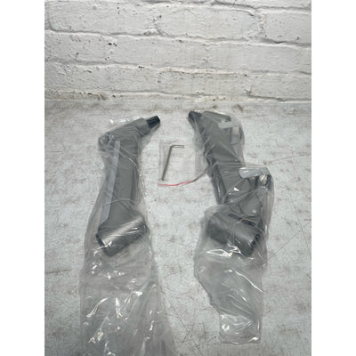 Atdec AWM-AHX-S - Heavy Duty Dynamic Arm - Silver, 180 Degree Rotation Limiter