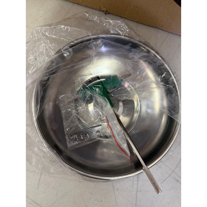 VIVOHOME Electric Dual Blades Ice Shaver, Snow Cone Machine, Metal. Silver