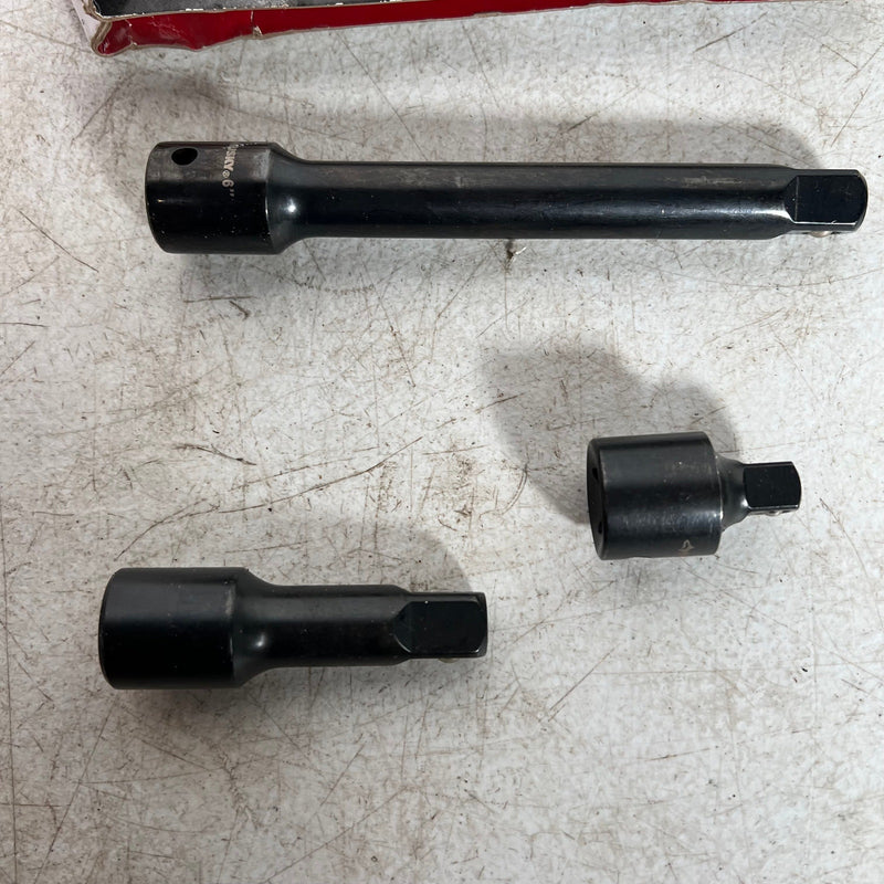 Husky Impact Accessory Set 3-Piece, 2 Extensions and 1 Adapter, 3" & 6"