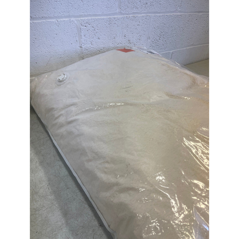 Lilly Paws Luxury Plush Comfy Dog Bed FauxFur Large 36 x 27 x 10 in Cream& Black