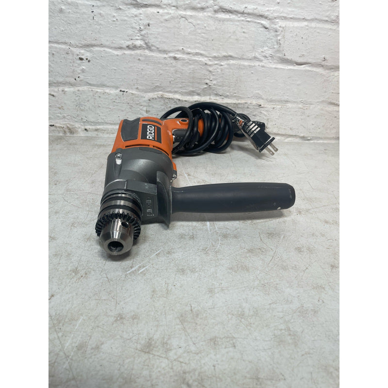 RIDGID 8 Amp Corded 1/2 in. Heavy-Duty Variable Speed Reversible Drill, Tool Bag