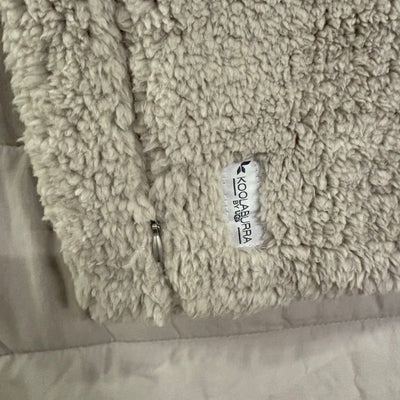 Koolaburra by UGG Queen Comforter Set, 2 Pillow Shams, Dual Sided, Beige