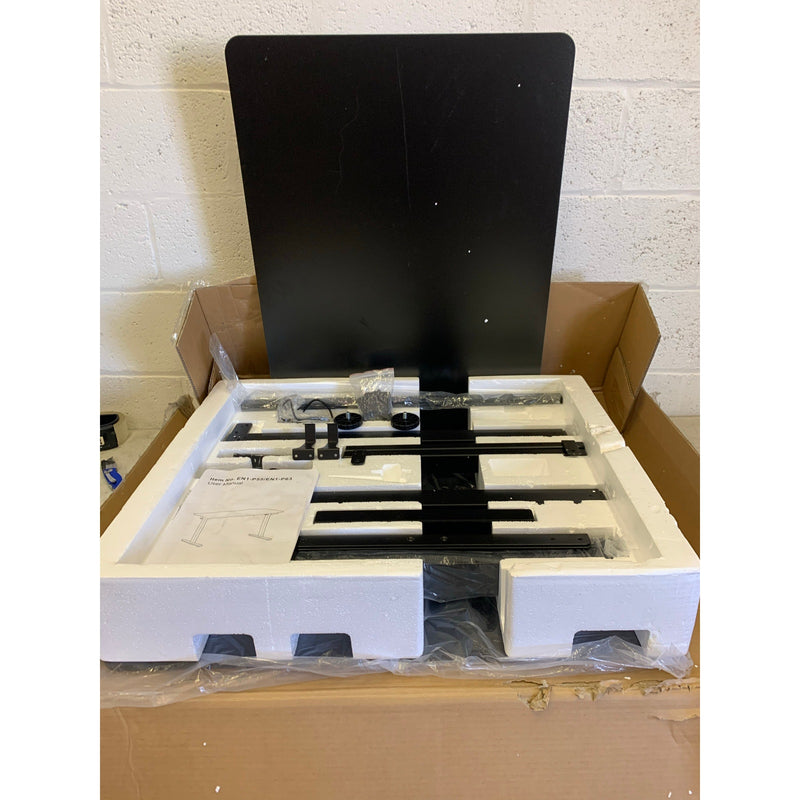 Flexispot 63" x 24" Standing Adjustable Desk BLACK EN1B-P63 Missing Hardware