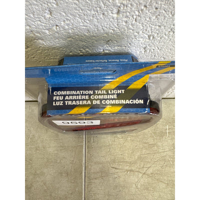 Optronics Oblong, Red, Combination Tail Light, Stud Mount, Hard Wired Connection