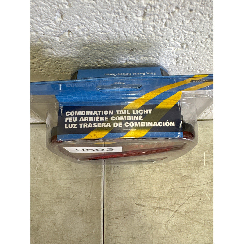 Optronics Oblong, Red, Combination Tail Light, Stud Mount, Hard Wired Connection