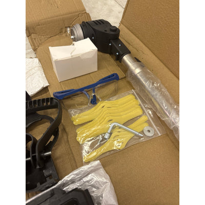 Layuni Cordless Lithium Electric Lawn Mower, Weed Wacker, Edger, 21 V 4.0 Ah