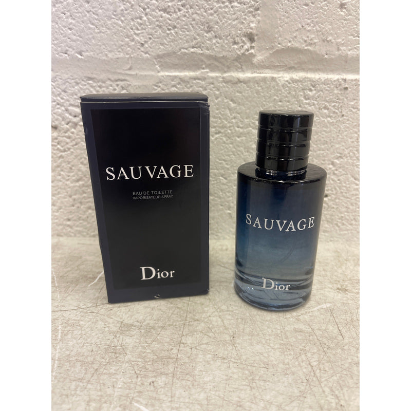 Christian Dior Sauvage Eau De Toilette Spray for Men, 3.4 Fluid Ounce Wood